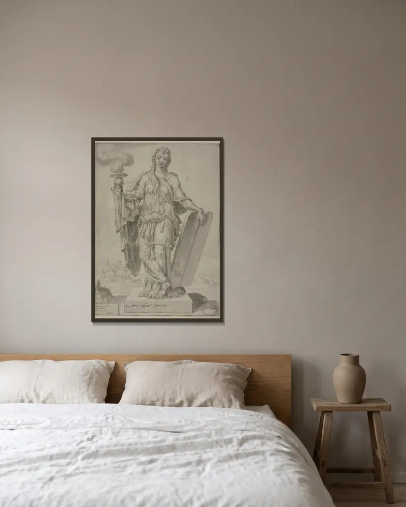 Fides, Maarten Van Heemskerck v rámu na stěně