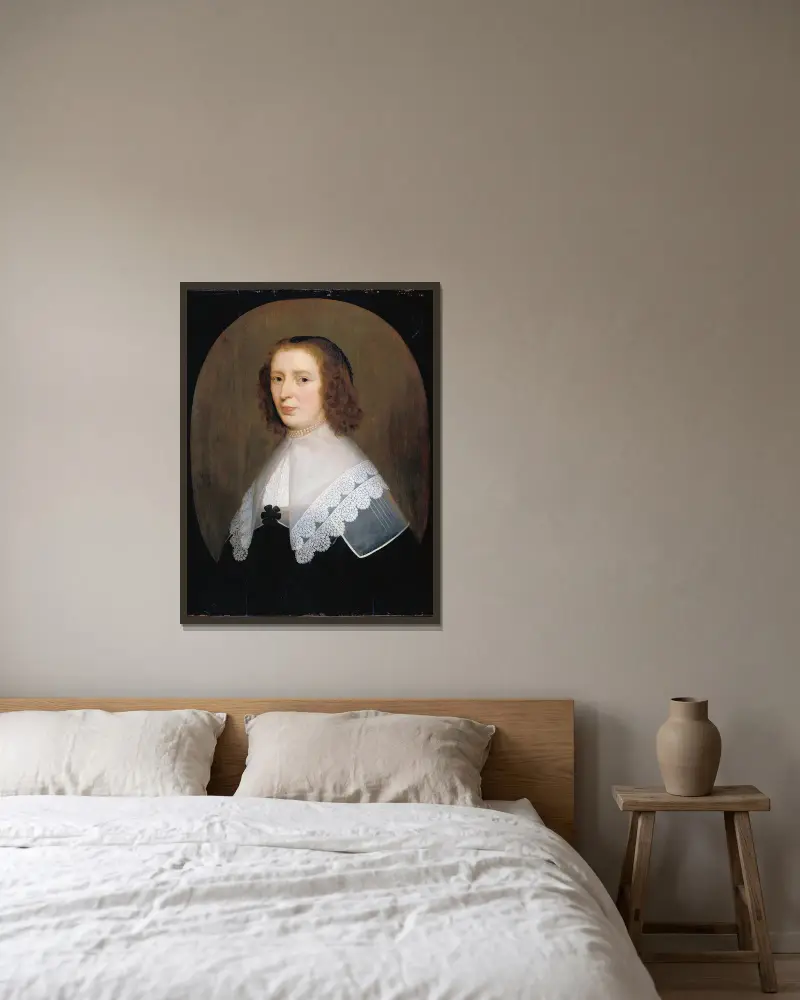 Anna van den Corput, Gerard van Honthorst w ramie na ścianie