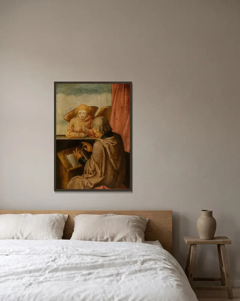 Svatý Matouš, Lucas Van Leyden v rámu na stěně