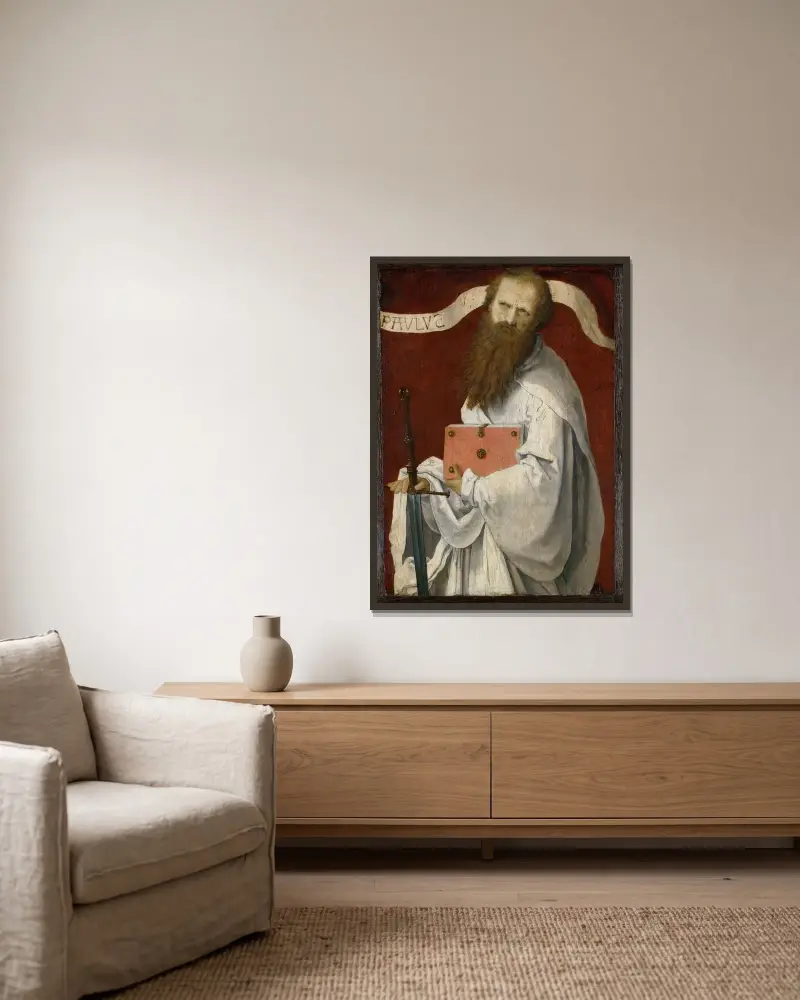 Svatý Pavel, Lucas Van Leyden v rámu na stěně
