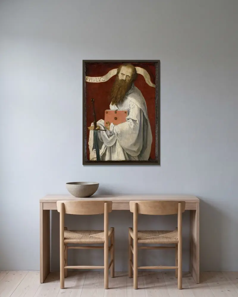 Svatý Pavel, Lucas Van Leyden v rámu na stěně