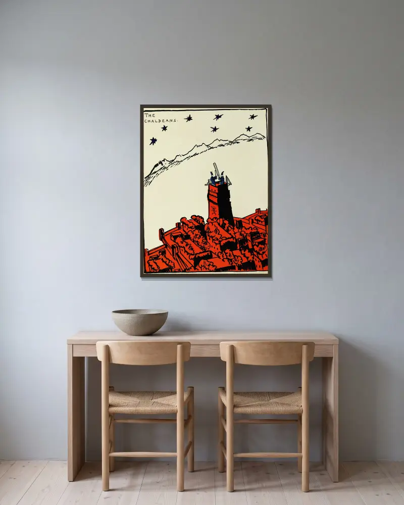 Chaldejci, Hendrik Willem Van Loon v rámu na stěně