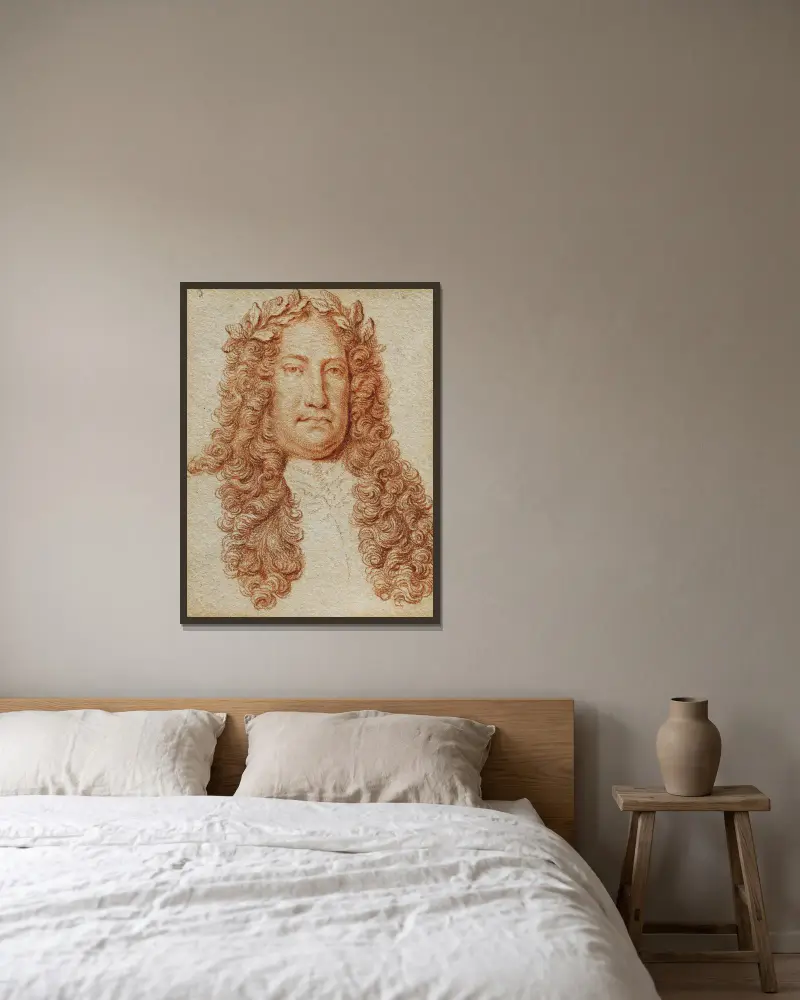 Kaiser Karl VI. von Martin van Meytens gerahmt an einer Wand