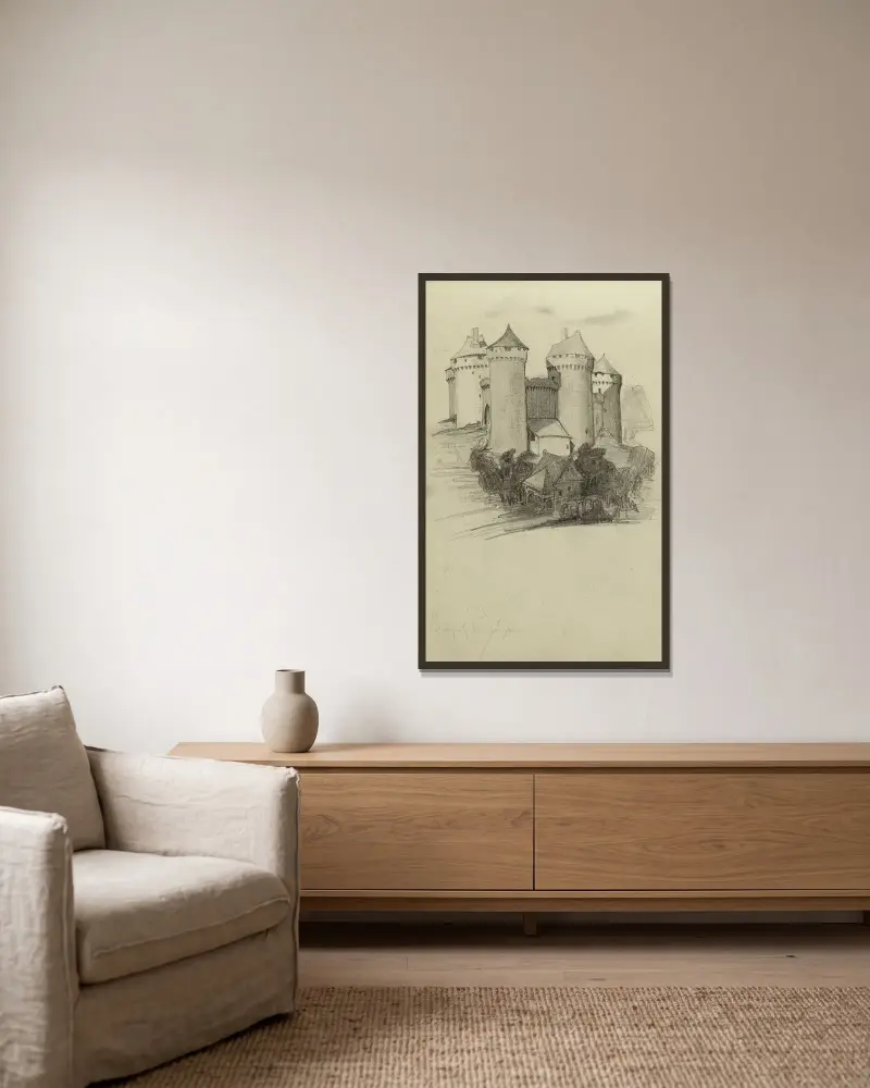 Lassay von Victor Hugo gerahmt an einer Wand