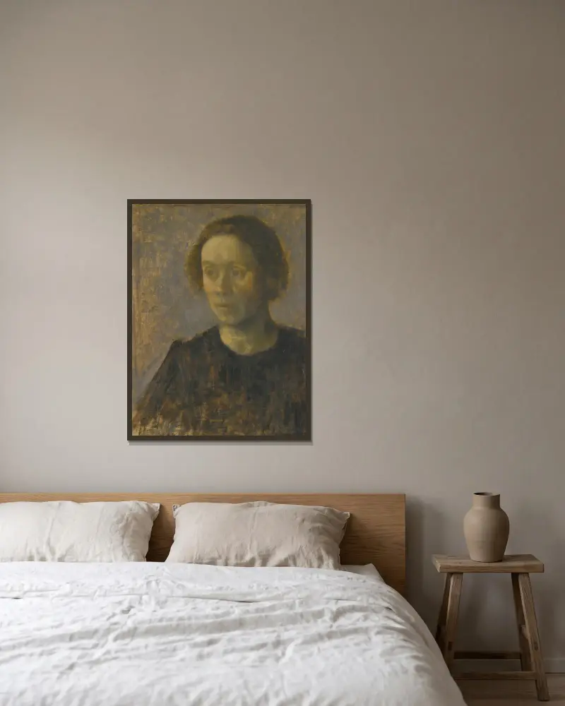 Ida, Vilhelm Hammershøi w ramie na ścianie