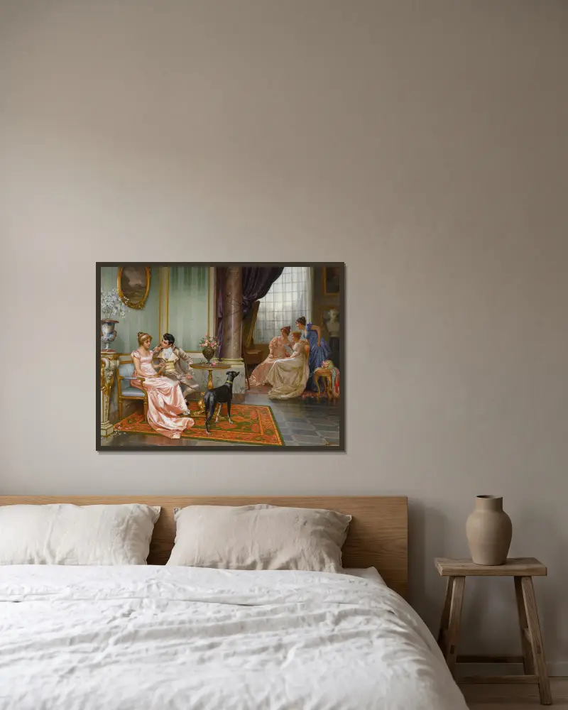 Admiration, Vittorio Reggianini w ramie na ścianie
