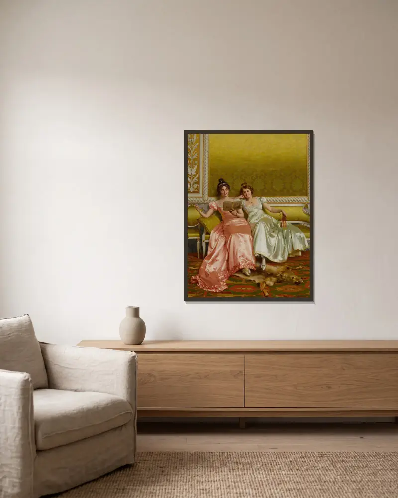 Zábavná kapitola, Vittorio Reggianini v rámu na stěně