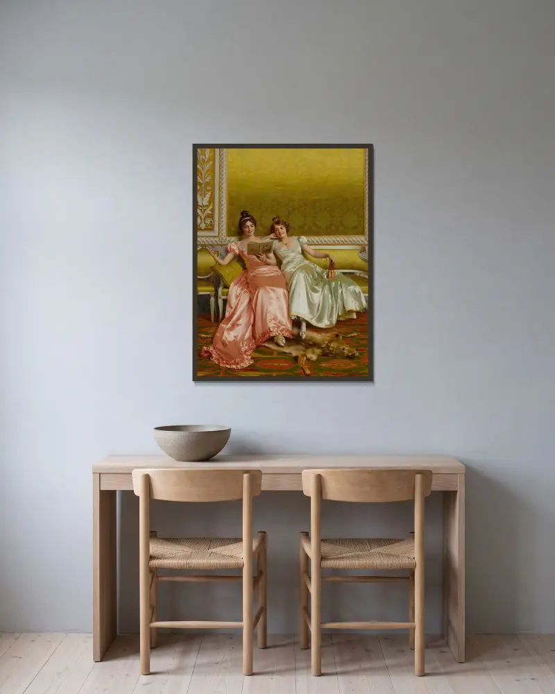 Zábavná kapitola, Vittorio Reggianini v rámu na stěně