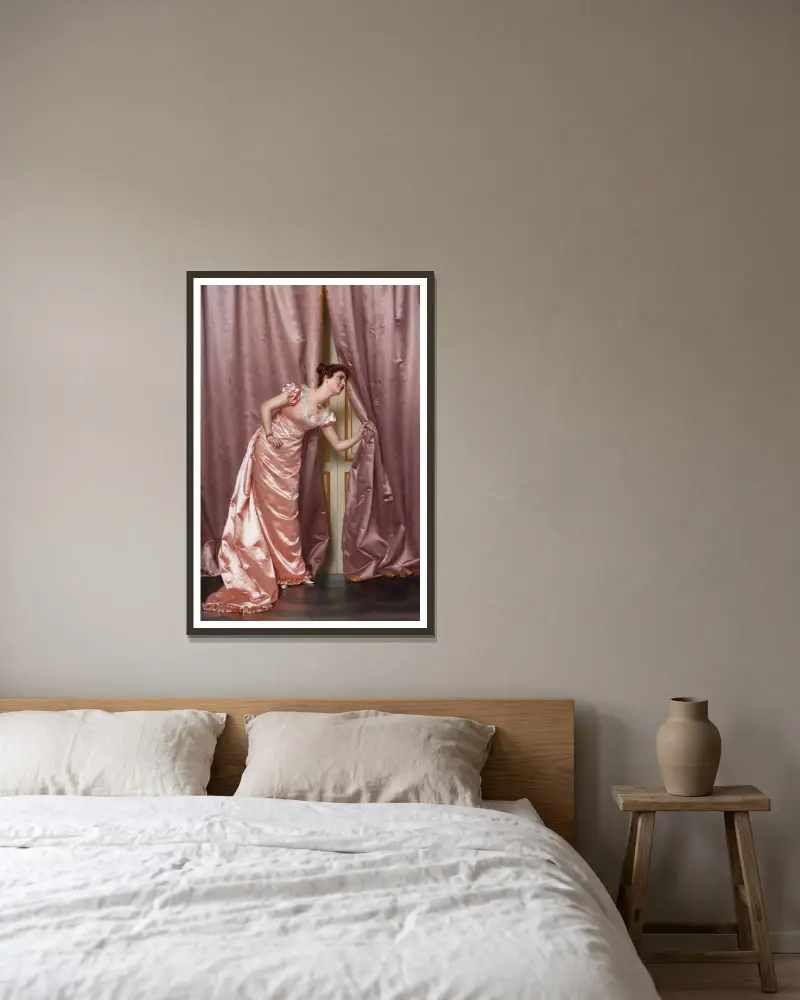 Naslouchání, Vittorio Reggianini v rámu na stěně