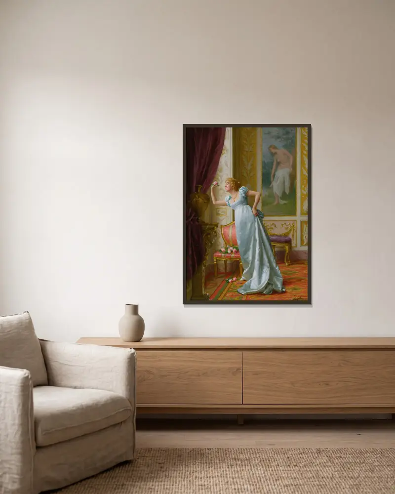 Przyciąganie, Vittorio Reggianini w ramie na ścianie