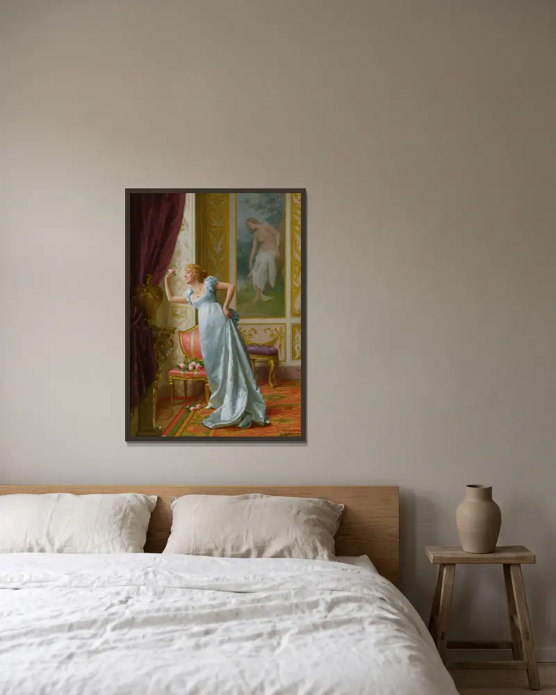 Przyciąganie, Vittorio Reggianini w ramie na ścianie