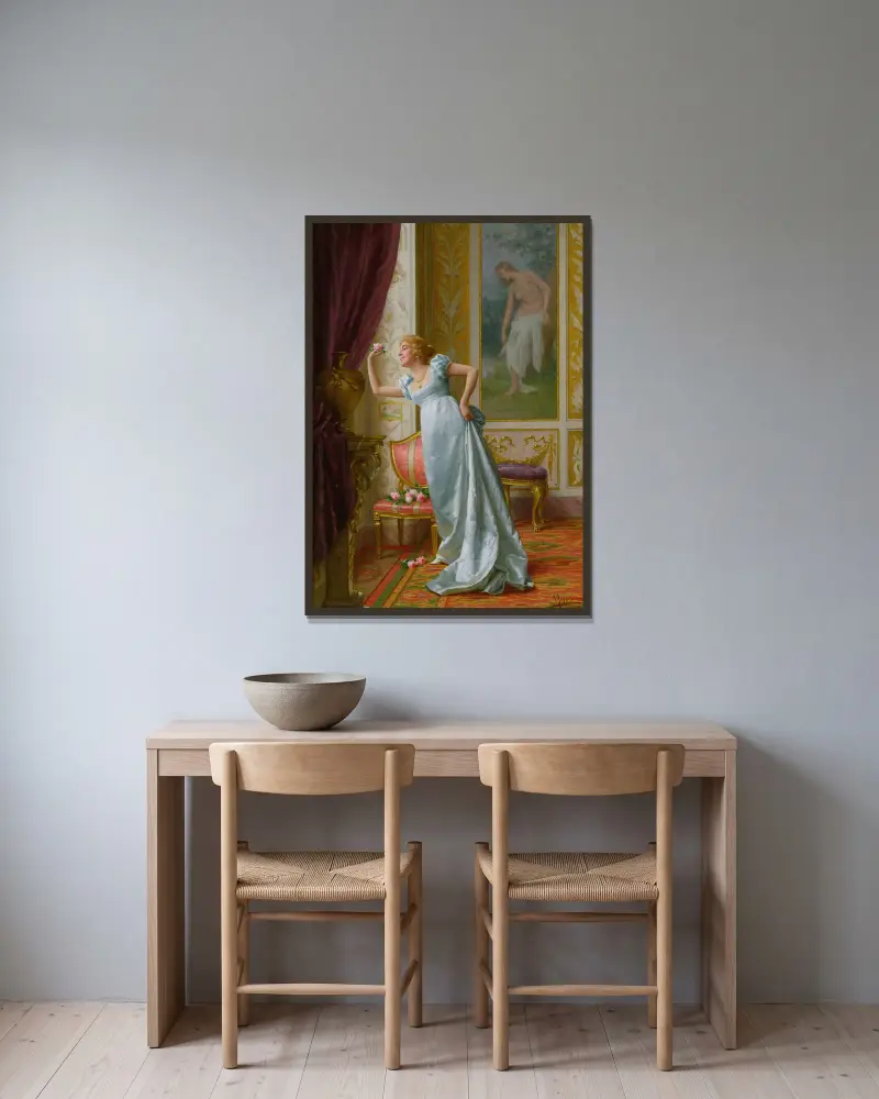 Przyciąganie, Vittorio Reggianini w ramie na ścianie