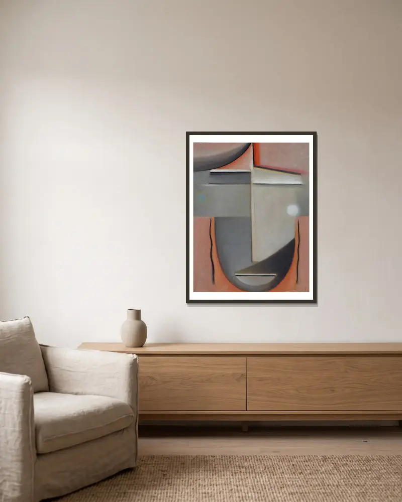 Liebe, Alexej von Jawlensky v rámu na stěně