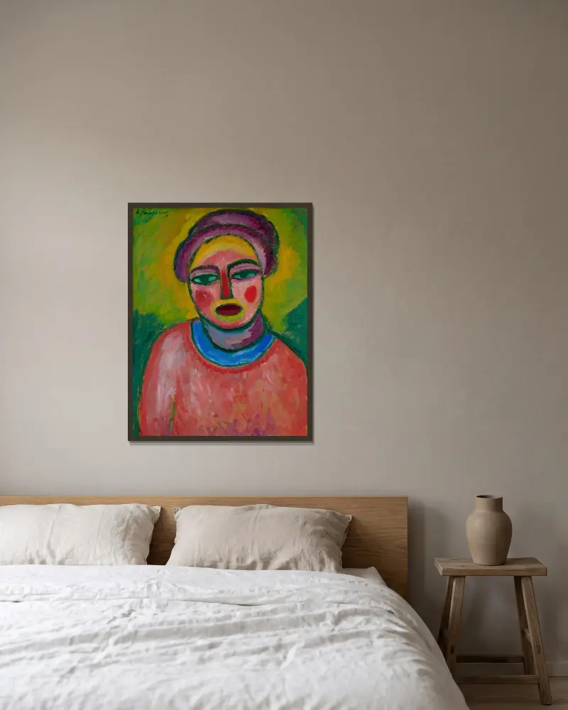 Wiosna, Alexej von Jawlensky w ramie na ścianie