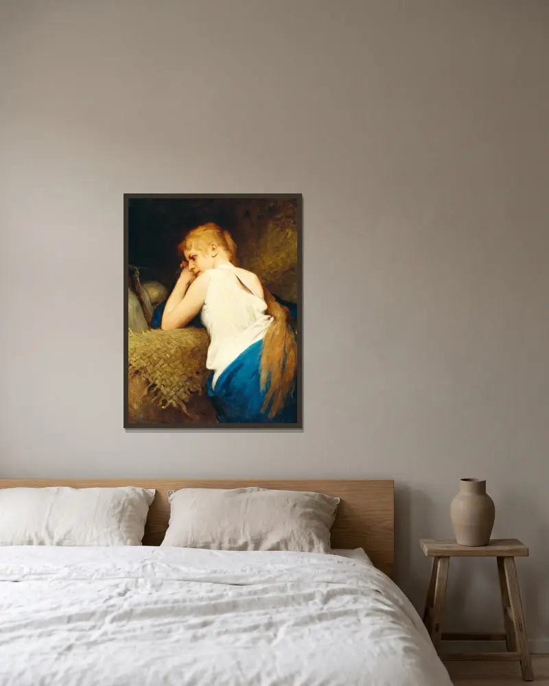 Máří Magdalena, Gabriel von Max v rámu na stěně