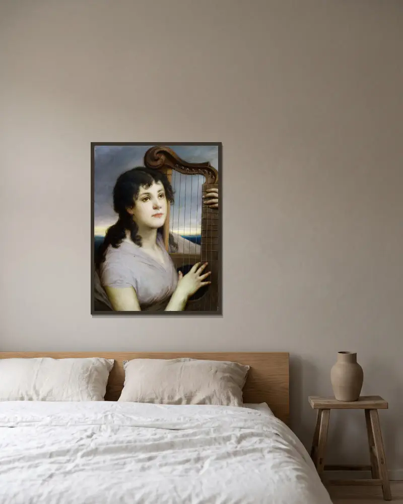 Mignon, Gabriel von Max v rámu na stěně