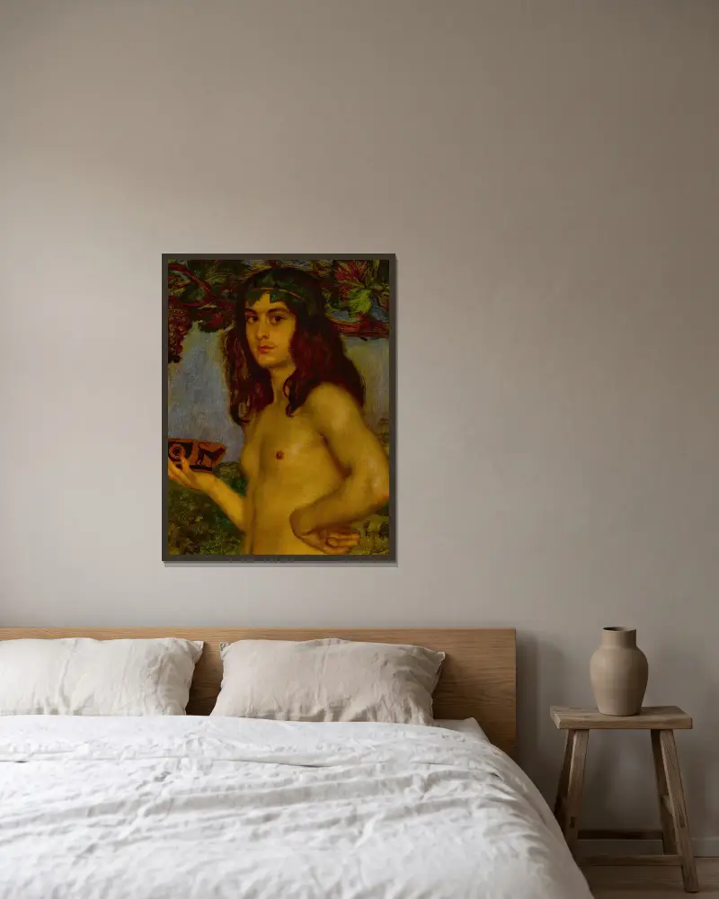 Dionýsos, Franz von Stuck v rámu na stěně