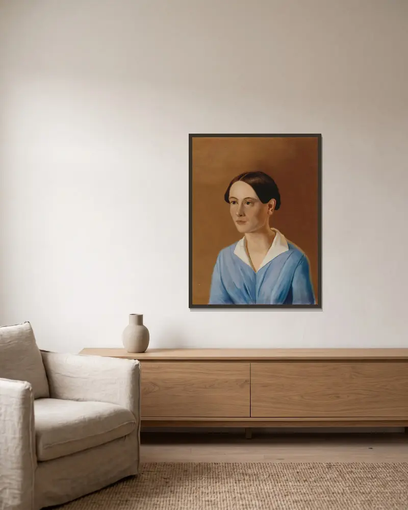 Ann-Marie Fabritius, Ferdinand von Wright v rámu na stěně