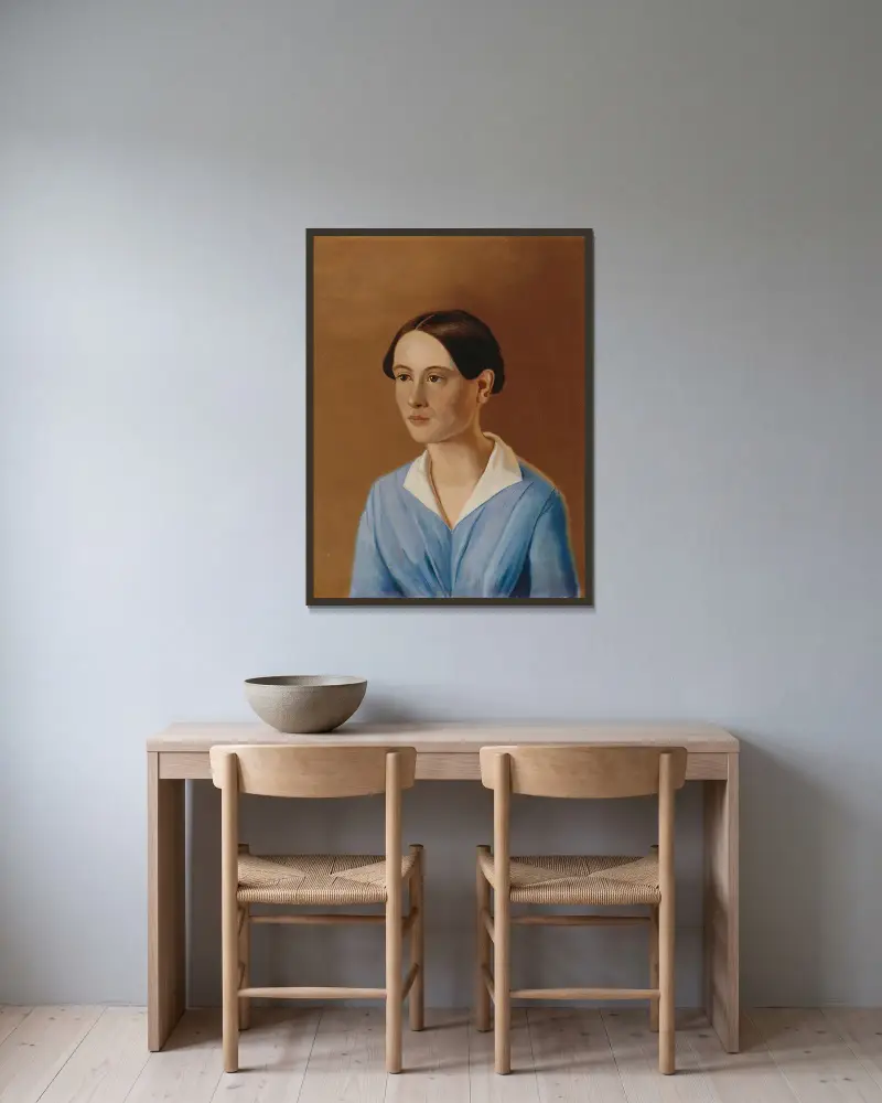 Ann-Marie Fabritius, Ferdinand von Wright v rámu na stěně