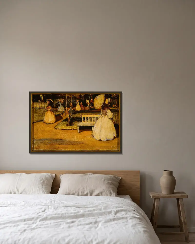Čistý vzduch, Wassily Kandinsky v rámu na stěně