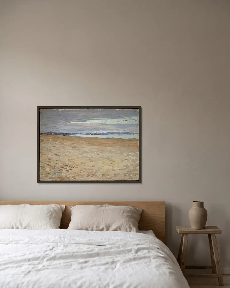 Tunis, coastal landscape I av Wassily Kandinsky inramad på en vägg