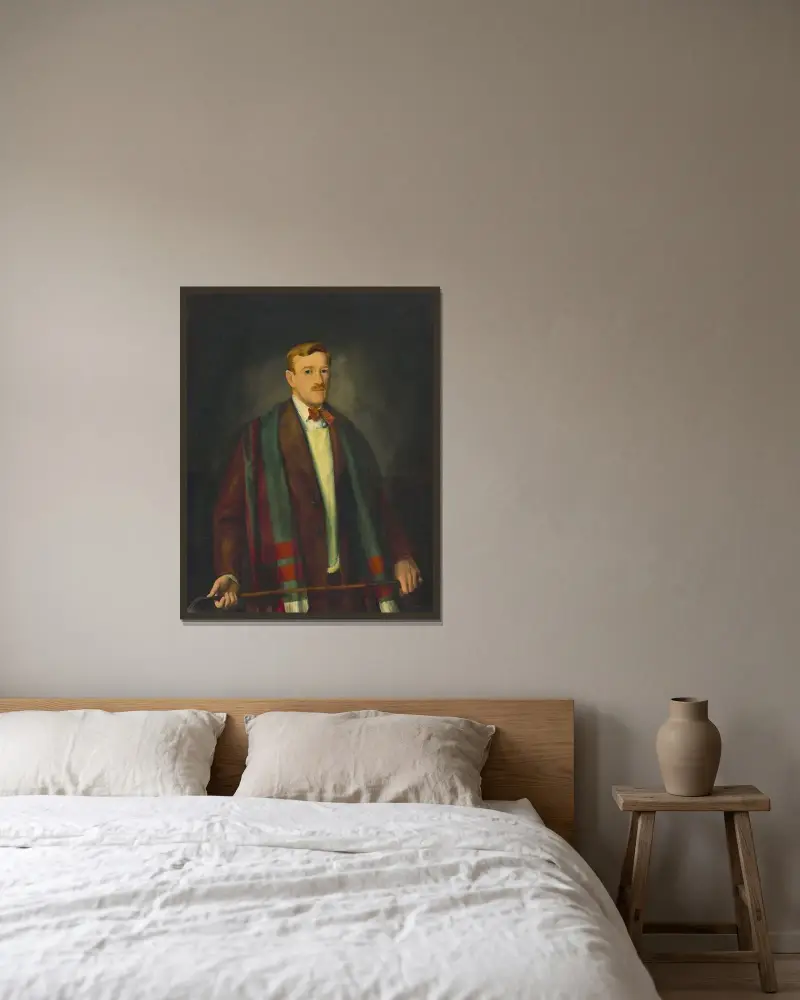 Chester Dale von George Wesley Bellows gerahmt an einer Wand