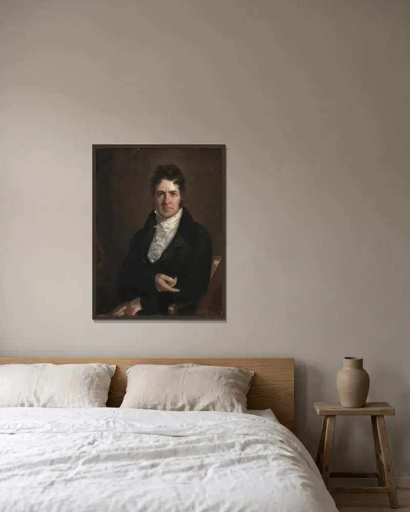 Thomas Abthorpe Cooper, John Wesley Jarvis w ramie na ścianie