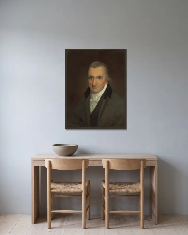 Thomas Paine, John Wesley Jarvis w ramie na ścianie