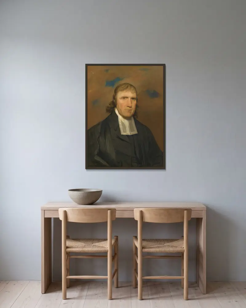 William Linn von John Wesley Jarvis gerahmt an einer Wand