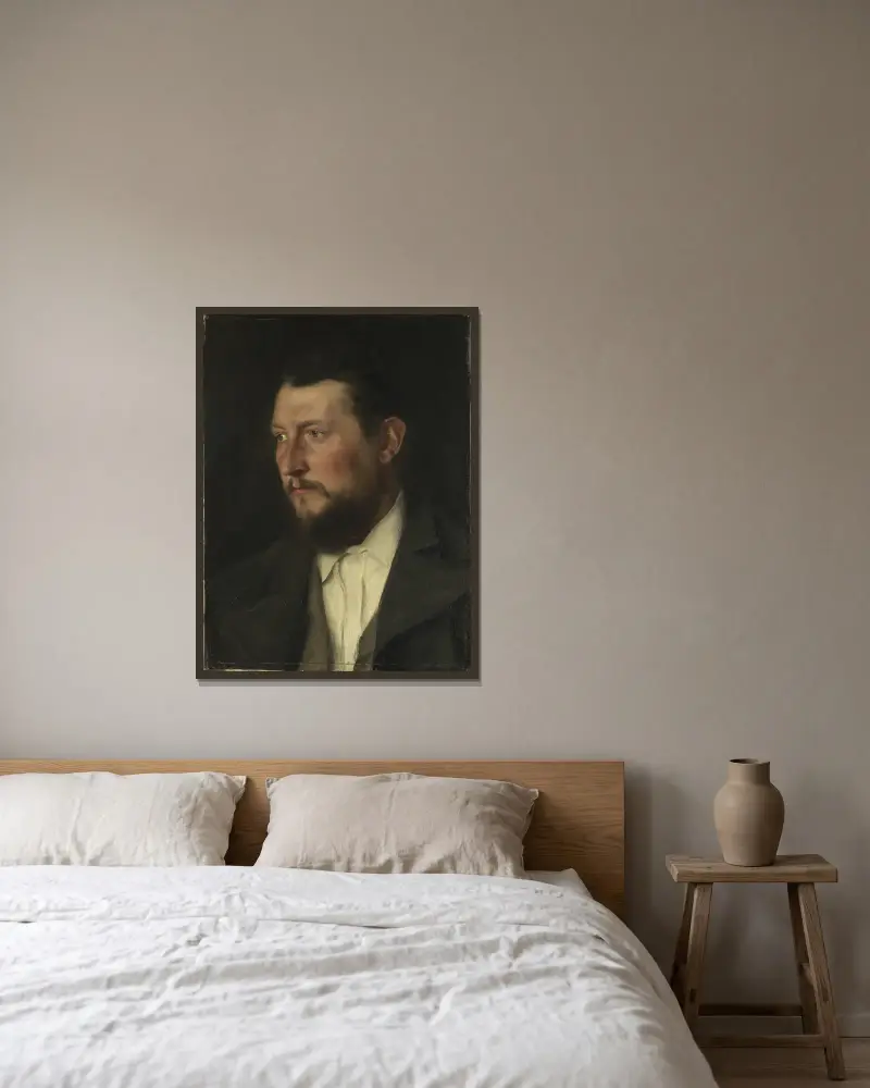 Chemik J. Jais, Wilhelm Leibl w ramie na ścianie