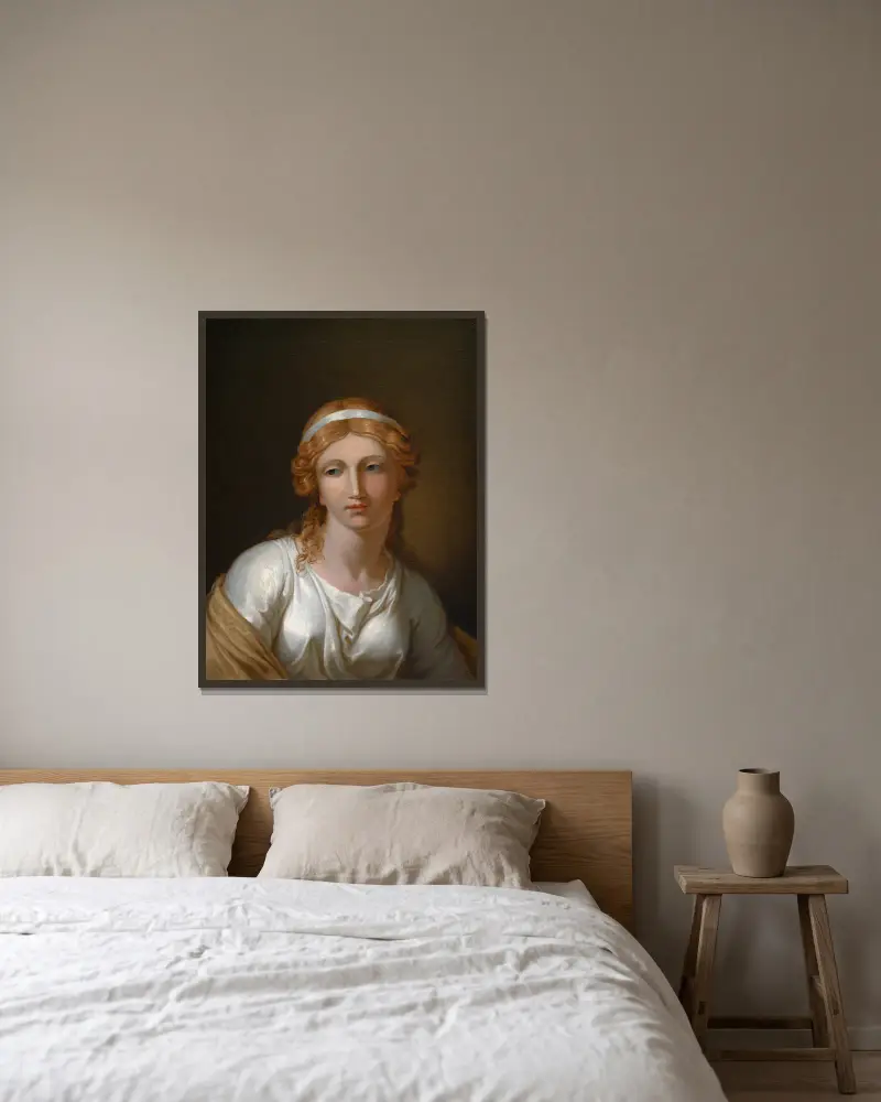 Helena von Johann Heinrich Wilhelm Tischbein gerahmt an einer Wand