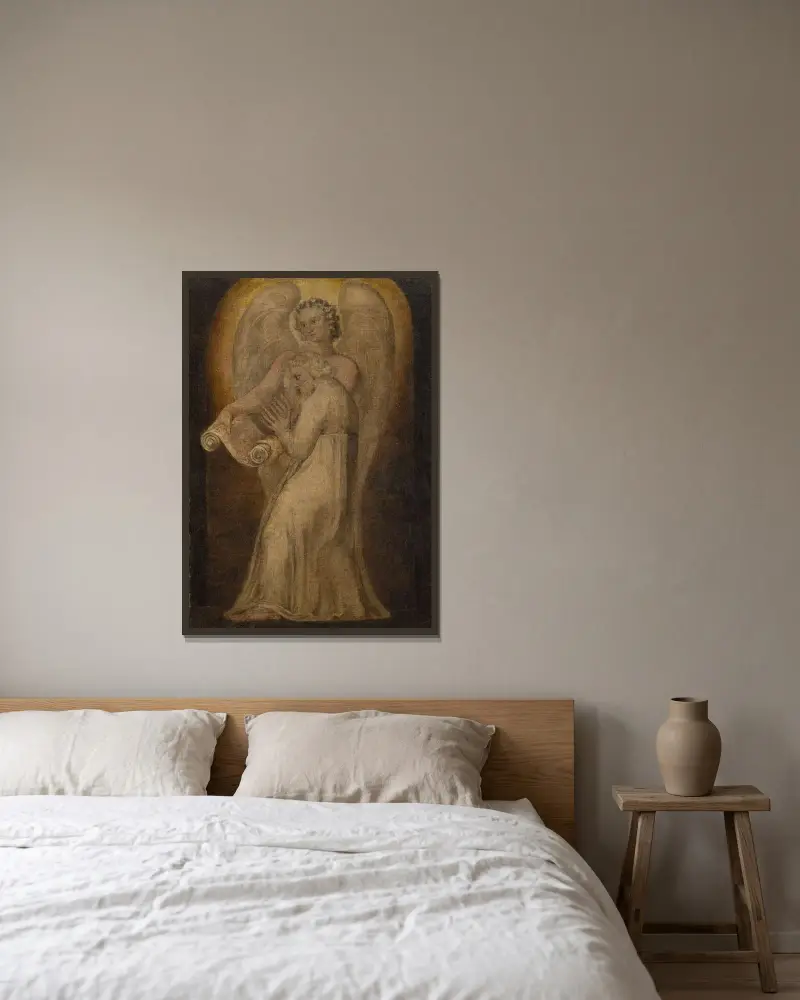Svatý Matouš, William Blake v rámu na stěně