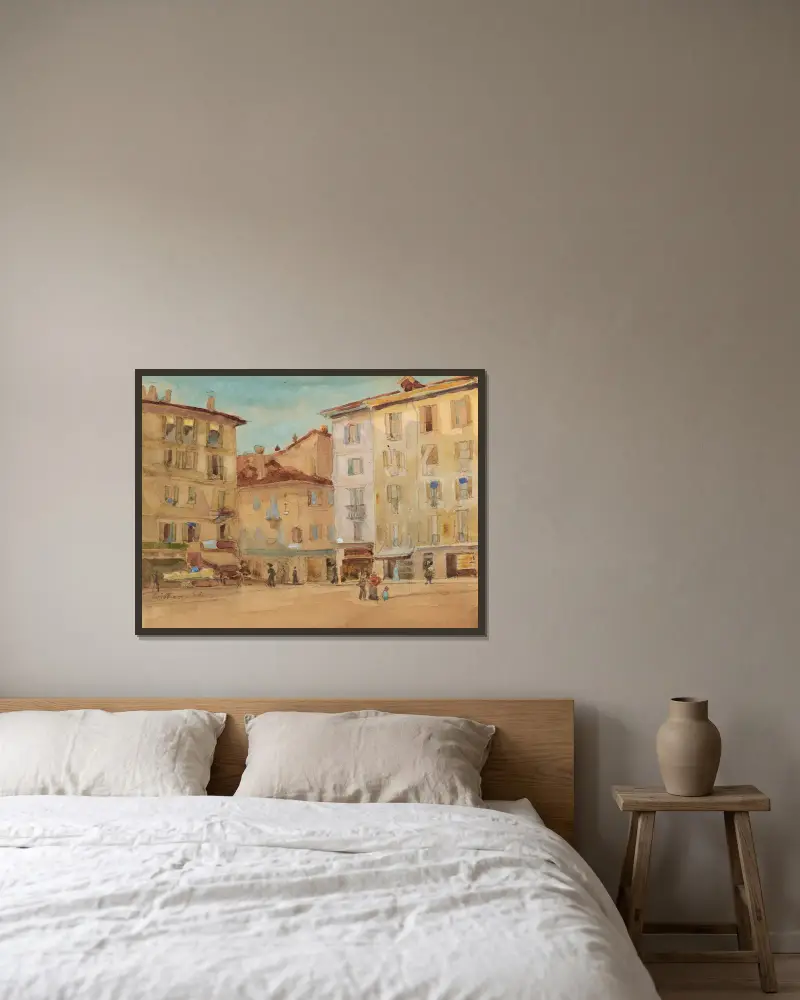Studie – Nr. 2 von Sir William Eden gerahmt an einer Wand
