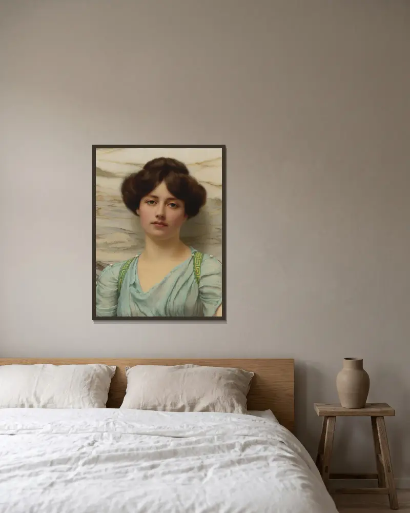 Carina, John William Godward v rámu na stěně