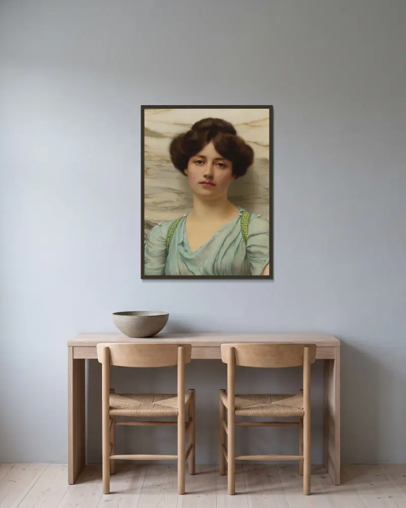 Carina, John William Godward v rámu na stěně