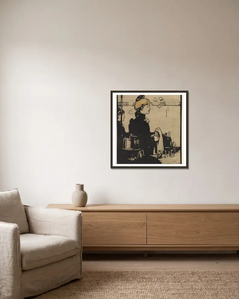 Bardam, William Nicholson v rámu na stěně
