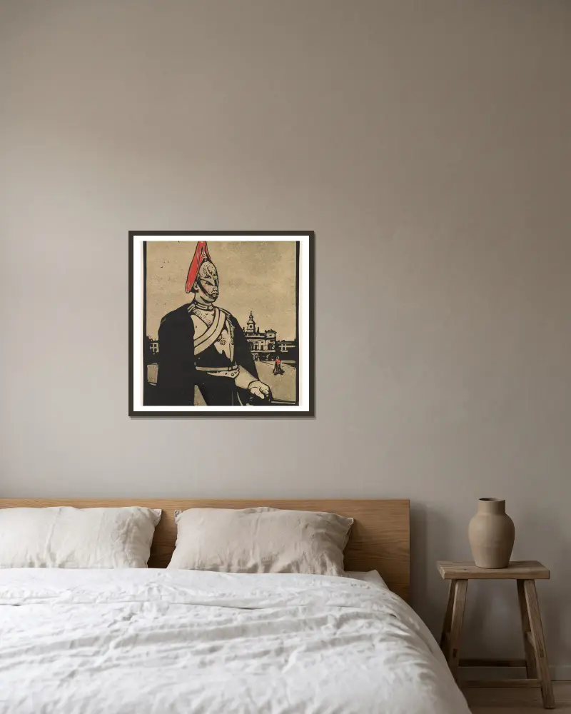 Gardist, William Nicholson v rámu na stěně
