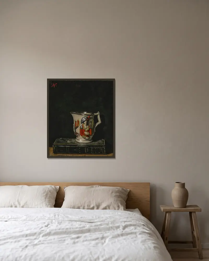 Markisen av Wellingtons tillbringare av William Nicholson inramad på en vägg