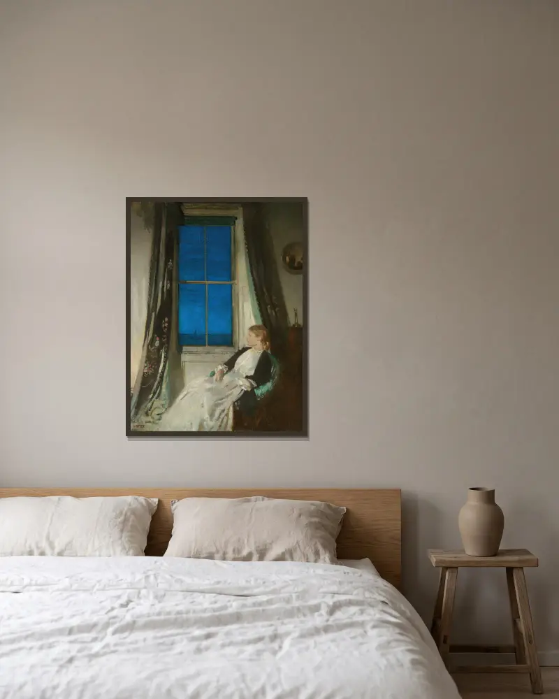 Nacht – Nr. 2 von William Orpen gerahmt an einer Wand