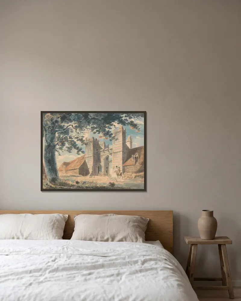 Dent de Lion, Margate, Joseph Mallord William Turner w ramie na ścianie