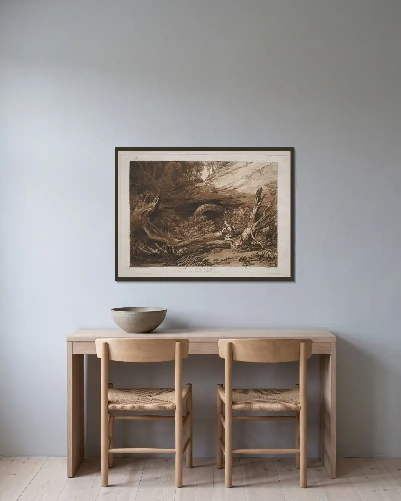 Jason von Joseph Mallord William Turner gerahmt an einer Wand