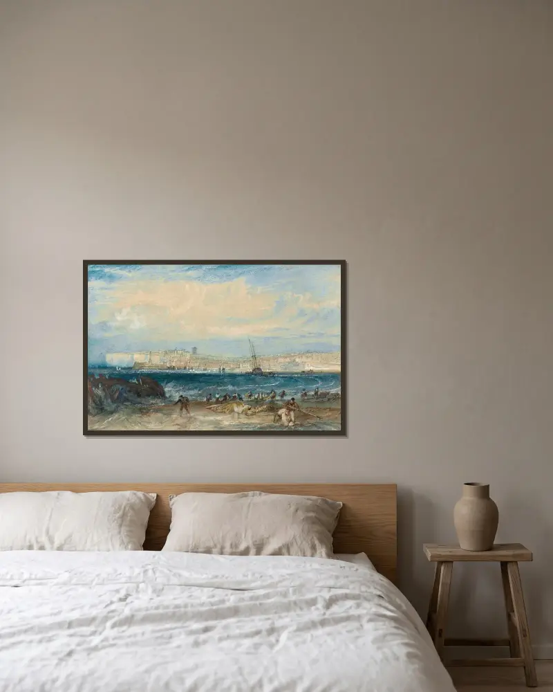 Margate, Joseph Mallord William Turner w ramie na ścianie
