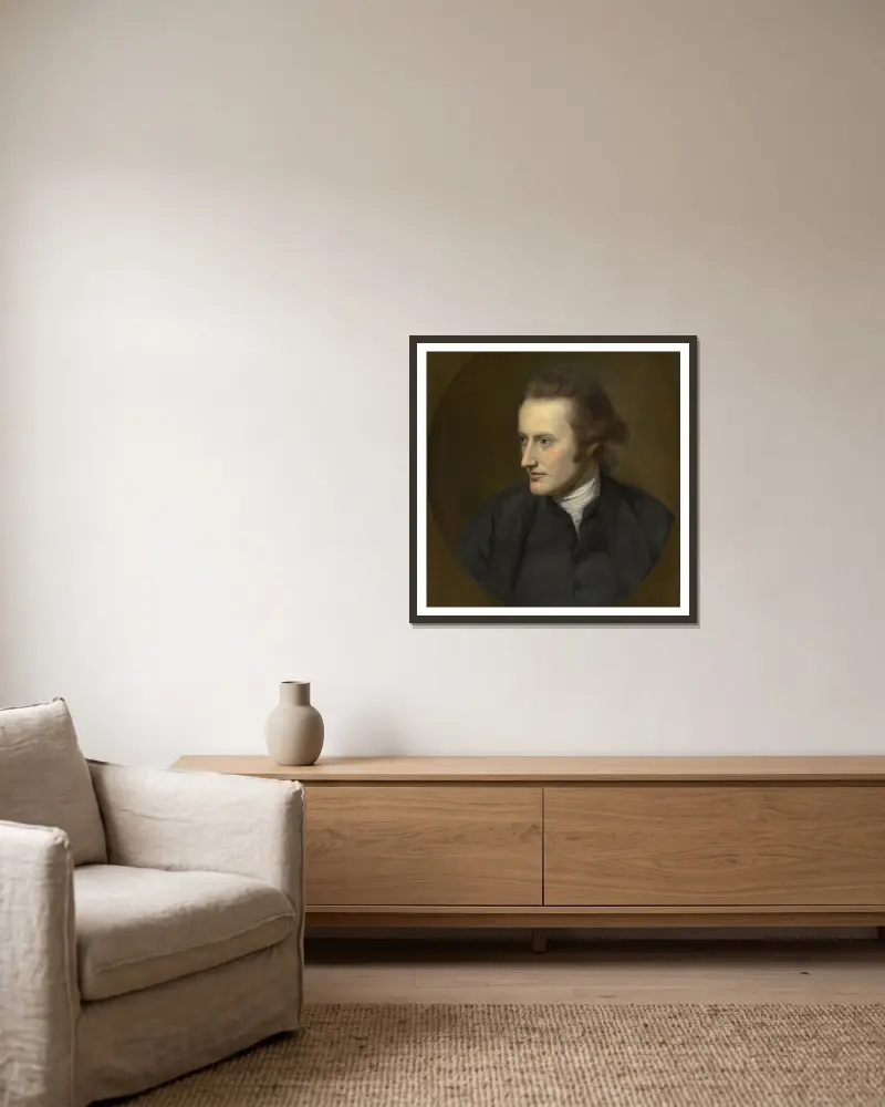 David Ramsay, Charles Willson Peale v rámu na stěně