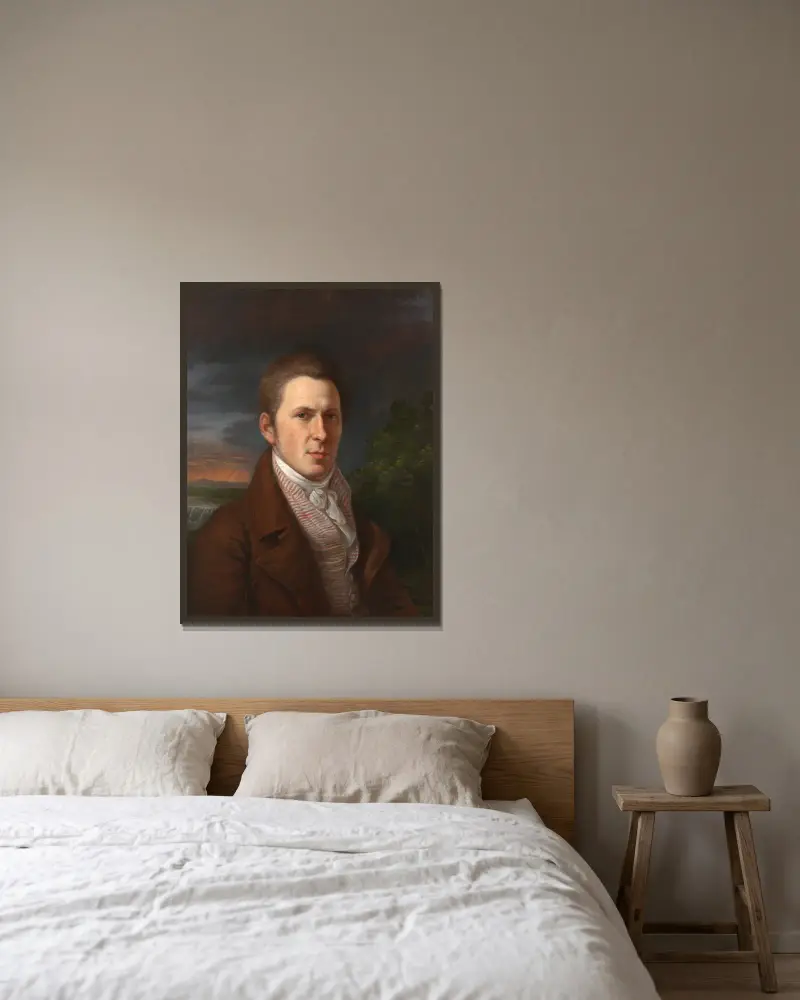 Rembrandt Peale von Charles Willson Peale gerahmt an einer Wand