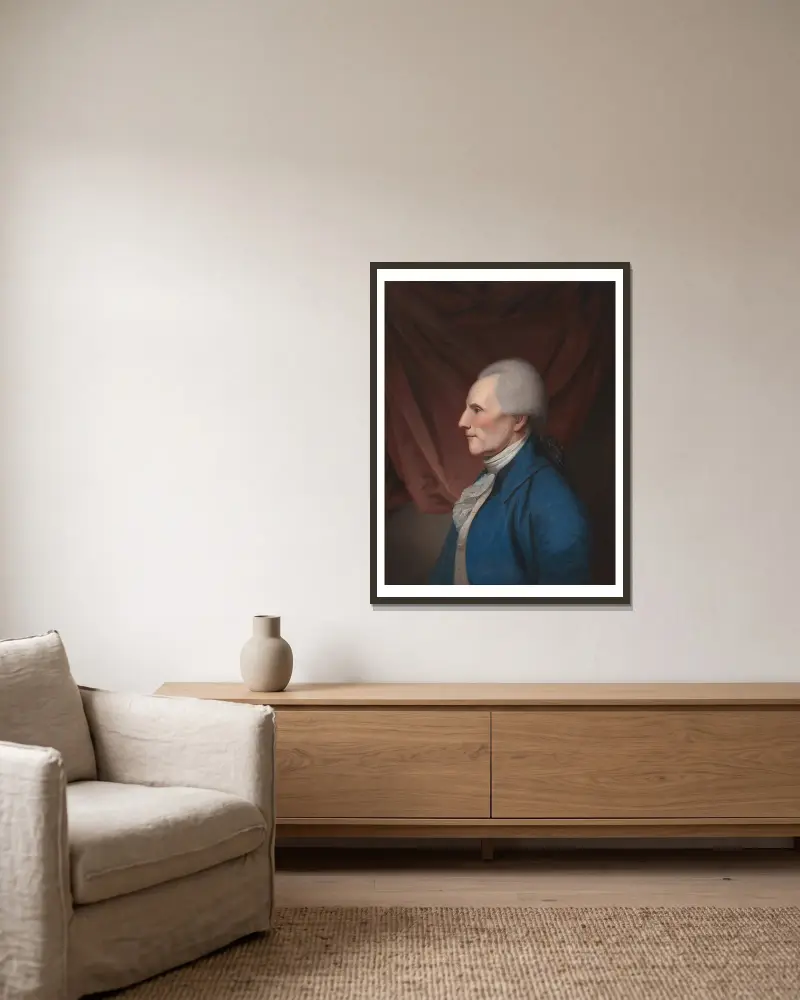 Richard Henry Lee, Charles Willson Peale v rámu na stěně