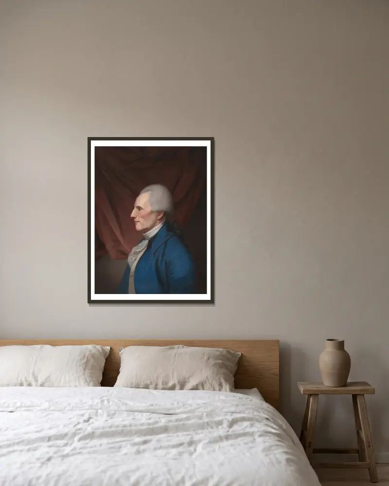 Richard Henry Lee, Charles Willson Peale v rámu na stěně
