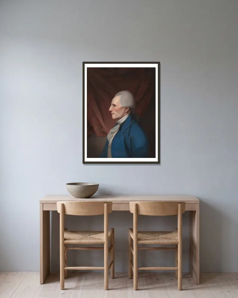 Richard Henry Lee, Charles Willson Peale v rámu na stěně