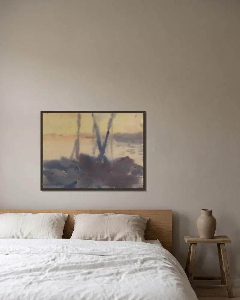 Boote von Zolo Palugyay gerahmt an einer Wand