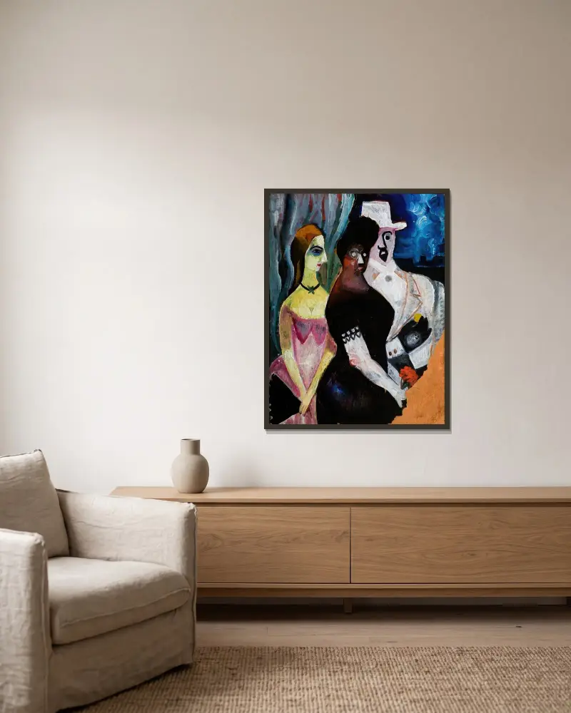 In the Box von Zygmunt Waliszewski gerahmt an einer Wand