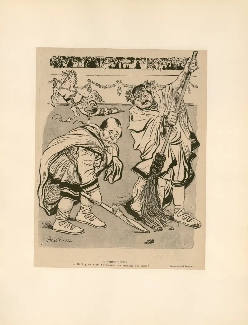 Na hipodromu, Abel Faivre